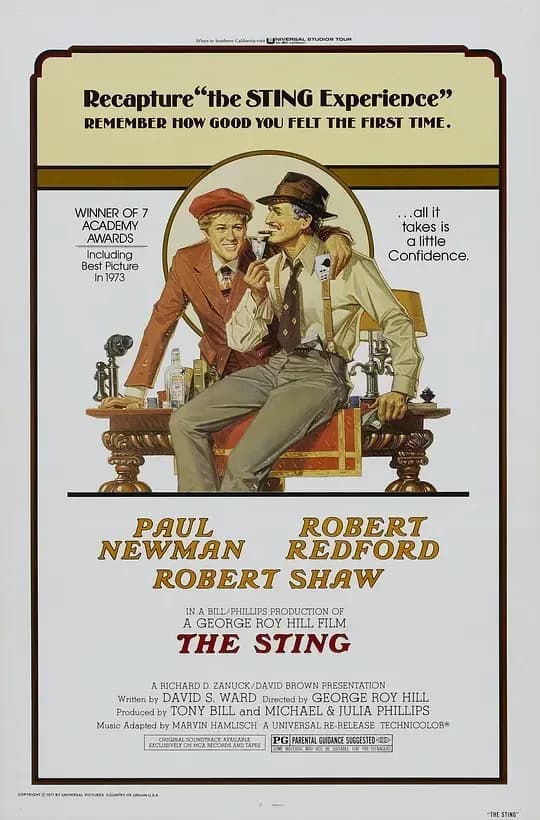 更早 美国 剧情 BD-4K 骗中骗[国英多音轨/特效中文字幕].The.Sting.1973.USA.V2.BluRay.2160p.DTS-HDMA5.1.HDR10.x265.10bit-DreamHD 31.09GB